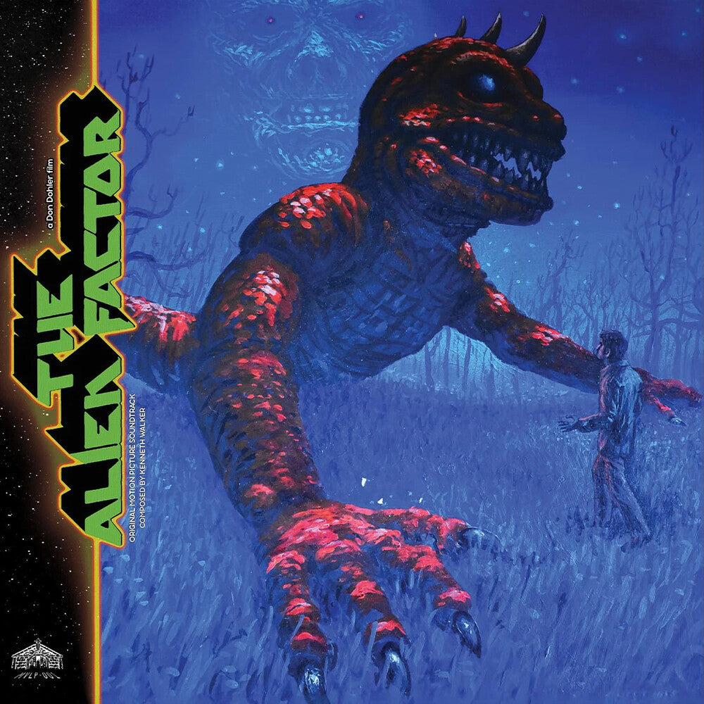 the album cover for Alien Factor (1978) - O.S.T. (Colv) (Gate) (Grn) - Alien Factor (1978) - O.S.T. [Colored Vinyl] (Gate) (Grn)