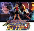 the album cover for Yoshino Aoki  (Blue) (Colv) (Ltd) - Mega Man Battle Network 3 - O.S.T. (Blue) [Colored Vinyl]