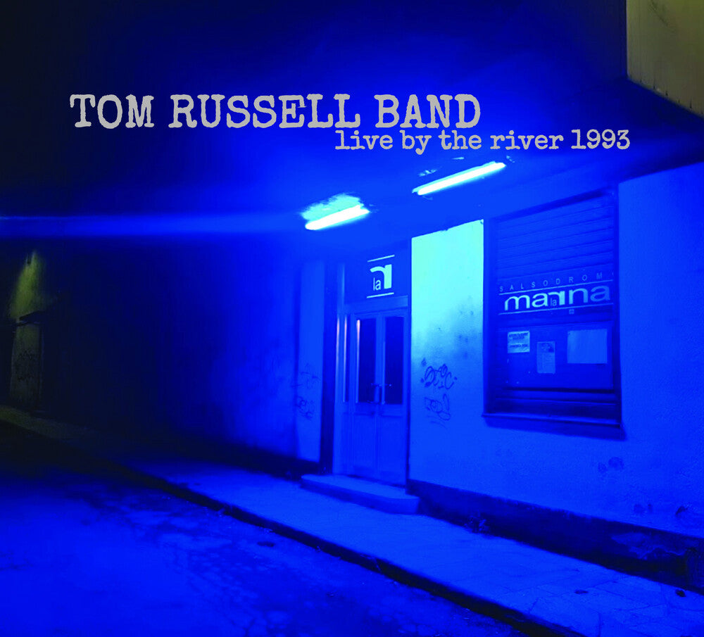 the album cover for Russell, Tom - Live By The River 1993
