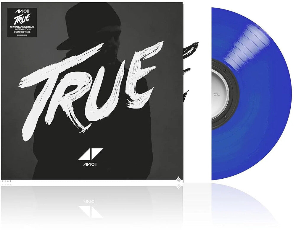 the album cover for Avicii - True: 10th Anniversary [Colored Vinyl] (Uk)