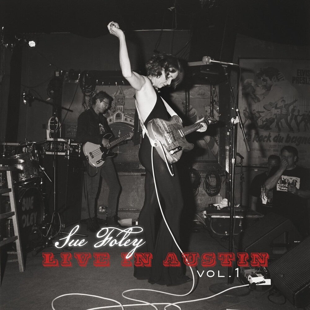 the album cover for Sue Foley - Live In Austin - Vol. 1 (Blk)