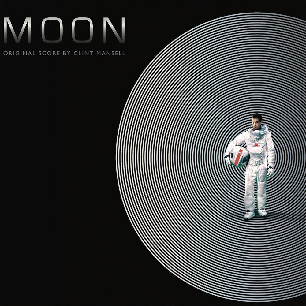 the album cover for Clint Mansell  (Colv) (Wht) - Moon (Original Score) [Colored Vinyl] (Wht)