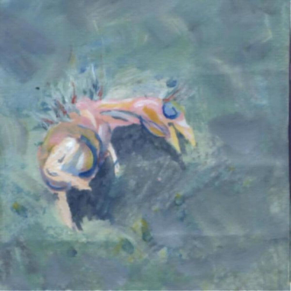 the album cover for Blue Smiley - return