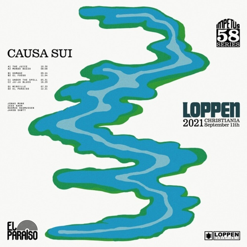 the album cover for Causa Sui - Loppen 2021 [Colored Vinyl] (Eco) (Can)