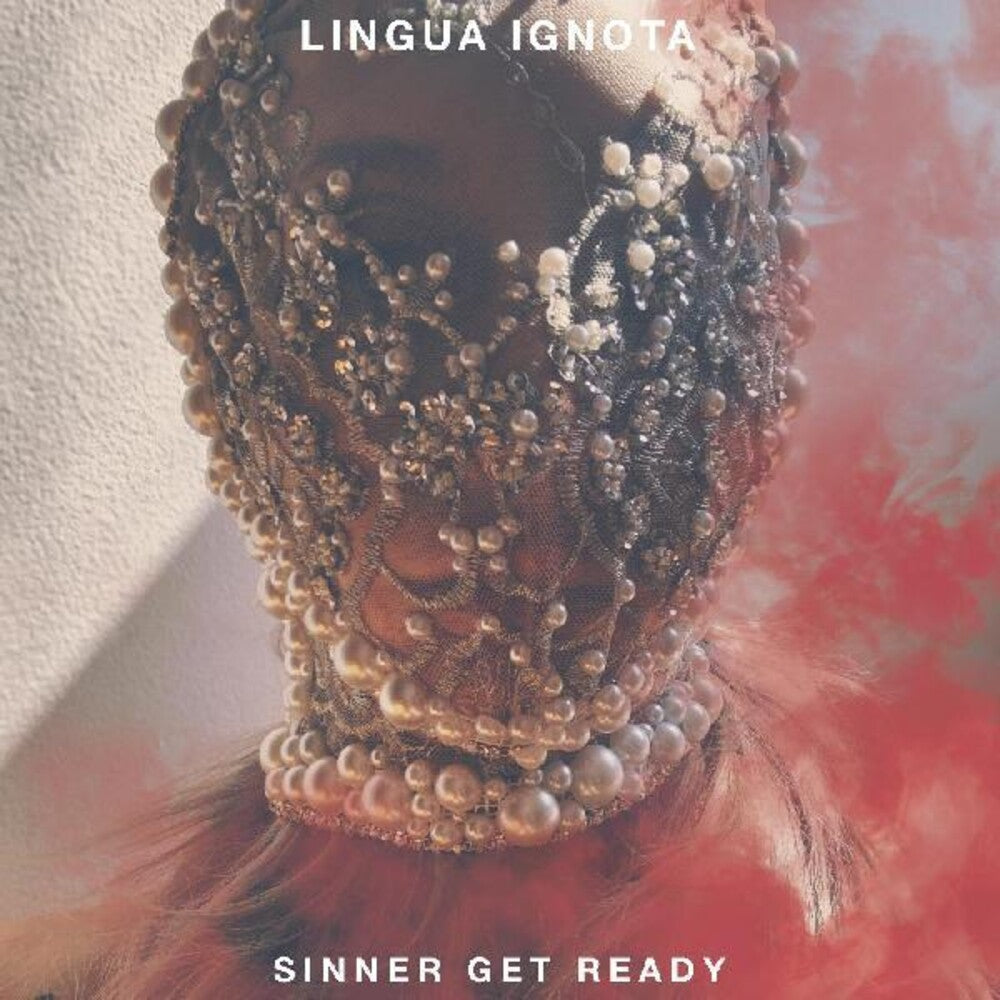 the album cover for Lingua Ignota - Sinner Get Ready [Clear Vinyl] (Gate) (Red)