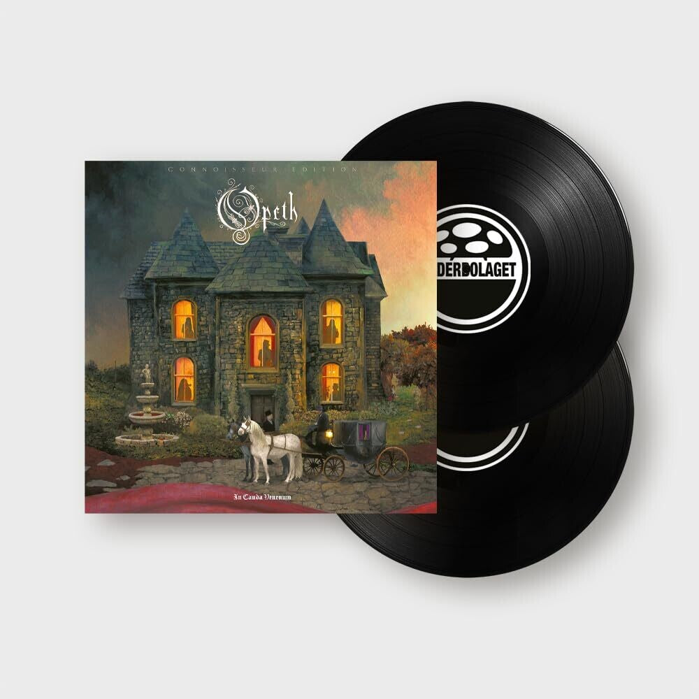 the album cover for Opeth - In Cauda Venenum: Connoisseur Edition (Blk) (Gate)
