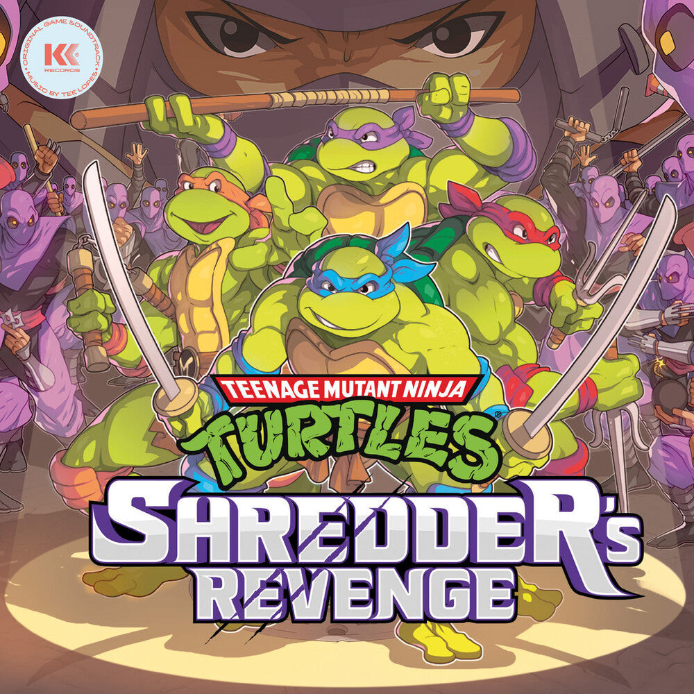 the album cover for Tee Lopes - Teenage Mutant Ninja Turtles: Shredder's - O.S.T.