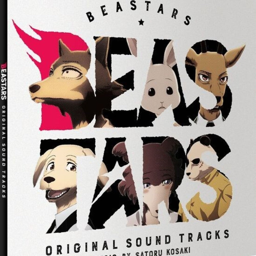 the album cover for Satoru Kosaki  (Colv) (Cvnl) (Gate) (Red) (Spla) - Beastars: Season 1 - O.S.T. [Colored Vinyl] [Clear Vinyl] (Gate)