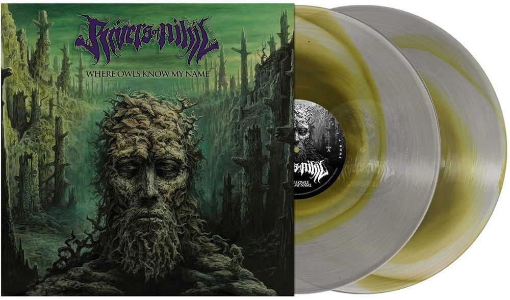 the album cover for Rivers Of Nihil - Where Owls Know My Name [Clear Vinyl] (Grn)