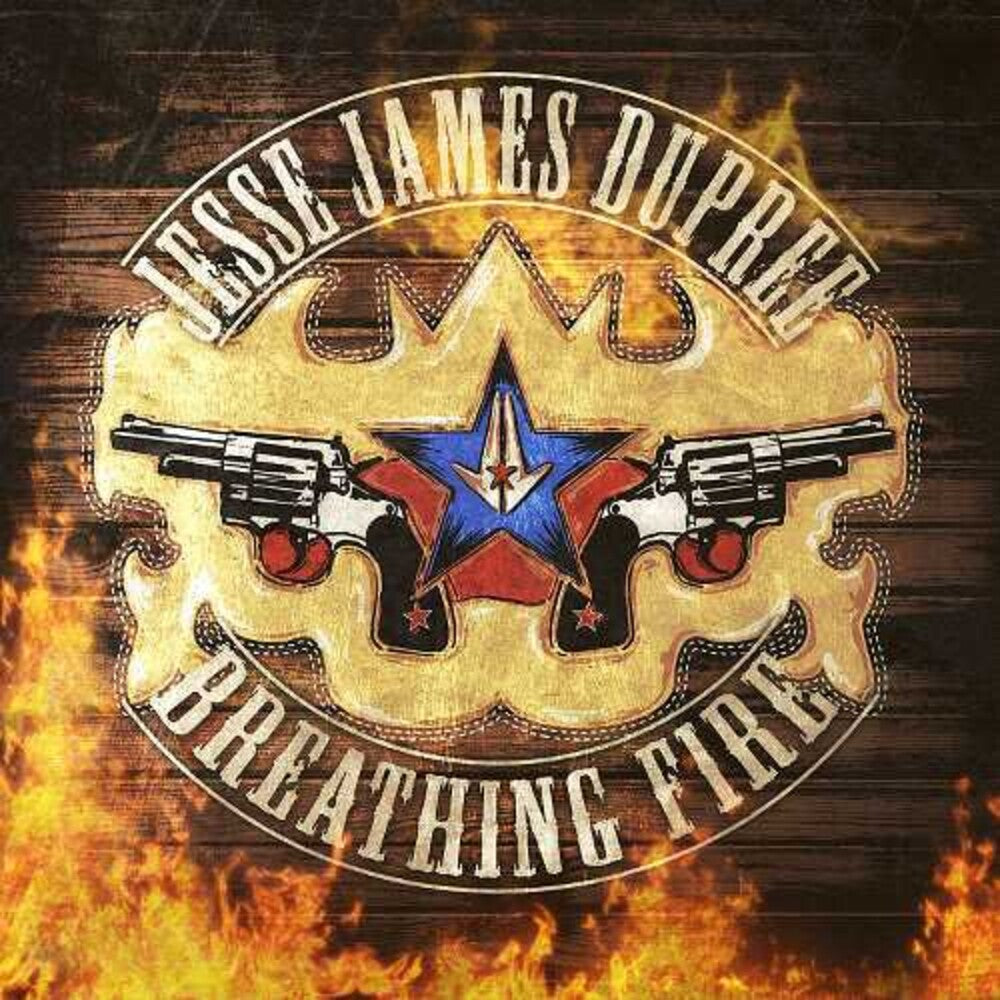the album cover for Jesse Dupree  James - Breathing Fire