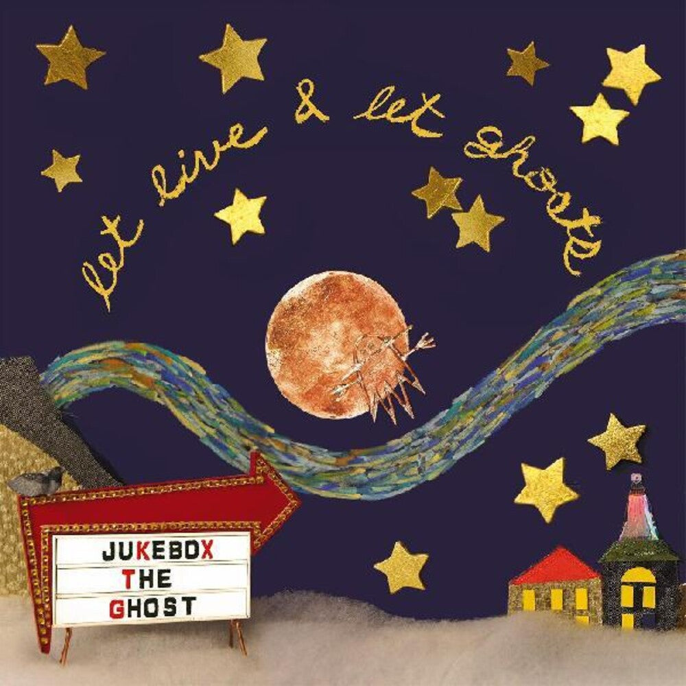 the album cover for Jukebox The Ghost - Let Live And Let Ghosts [Colored Vinyl]