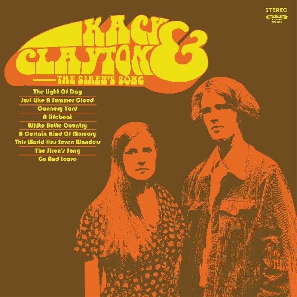 the album cover for Kacy & Clayton - Siren's Song [Clear Vinyl] (Org) (Stic)