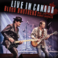 the album cover for Mike Zito / Albert Castiglia - Blood Brothers: Live in Canada