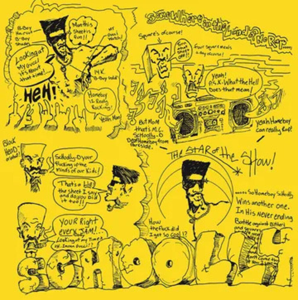 the album cover for Unknown Artist - Schoolly-D [RSD Black Friday 2023]