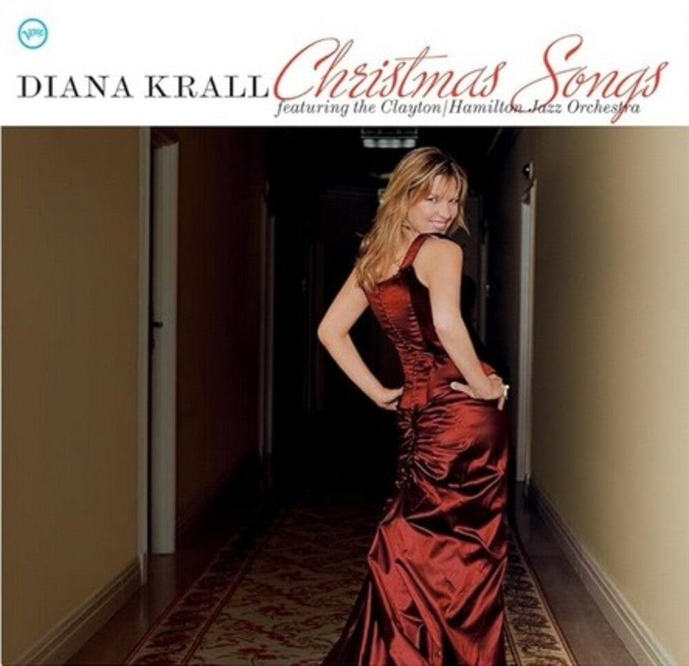 the album cover for Diana Krall  / The Clayton Hamilton Jazz Orchestra - Christmas Songs