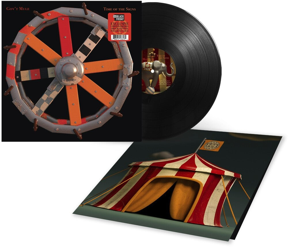 the album cover for Gov't Mule - Time of the Signs EP [RSD Black Friday 2023]