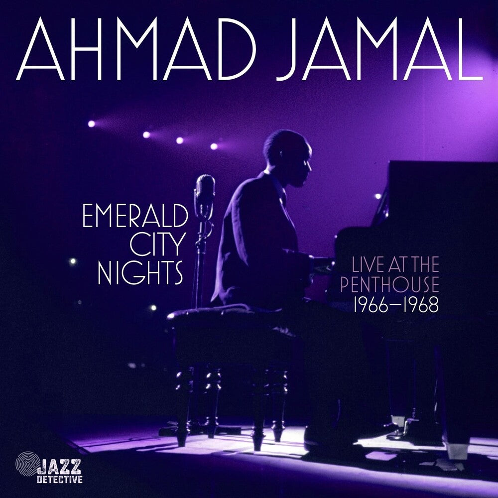 the album cover for Ahmad Jamal - Emerald City Nights: Live At The Penthouse (1966-1968) [RSD Black Friday 2023]
