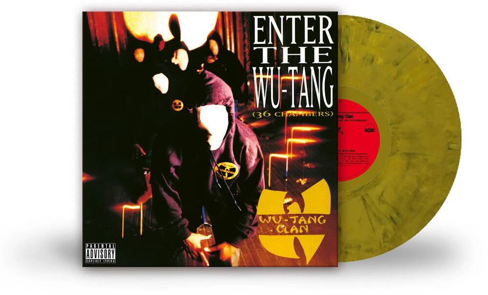 the album cover for Wu-Tang Clan - Enter The Wu-Tang (36 Chambers) [Colored Vinyl] (Gol) (Uk)
