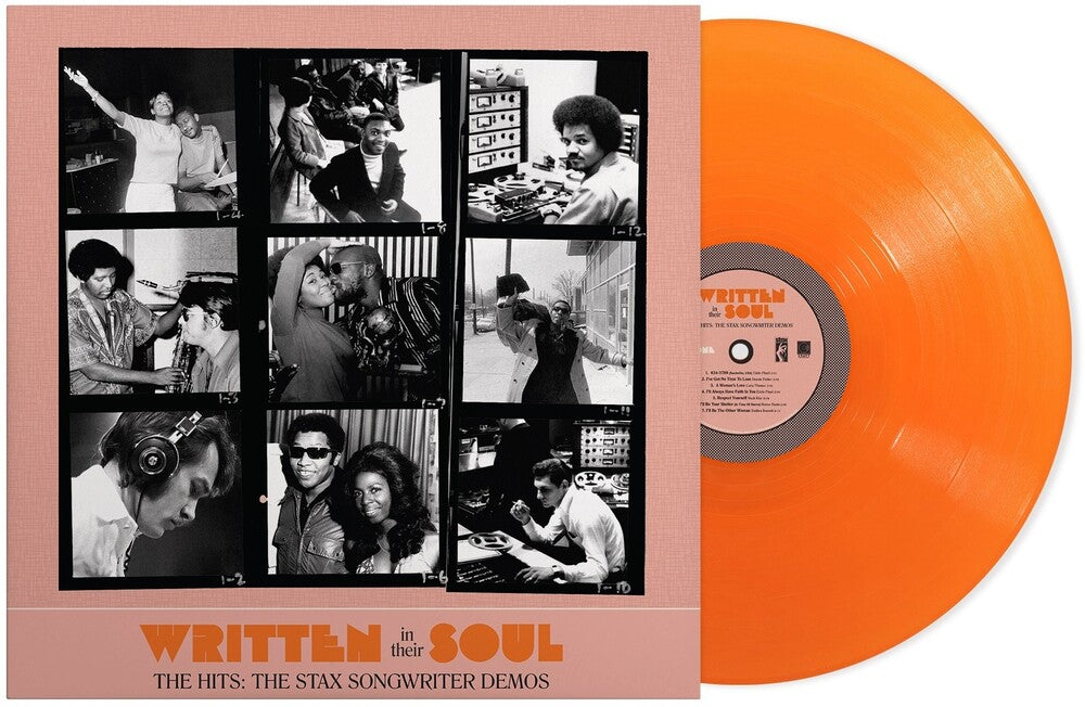 the album cover for Various Artists - Written In Their Soul – The Hits: The Stax Songwriter Demos [RSD Black Friday 2023]