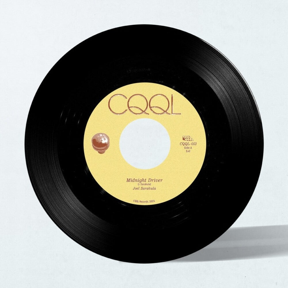 the album cover for Joel Sarakula - Midnight Driver B/W I'm Still Winning
