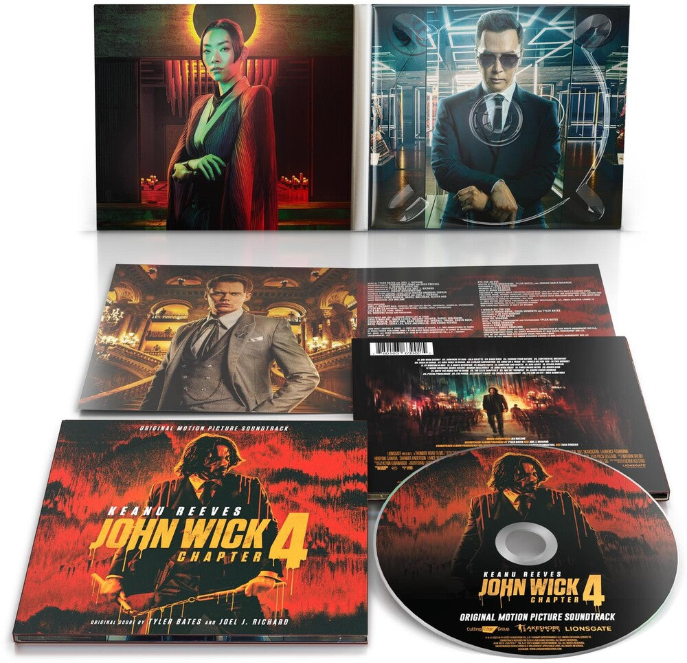 the album cover for Tyler Bates - John Wick: Chapter 4 (Original Motion Picture)