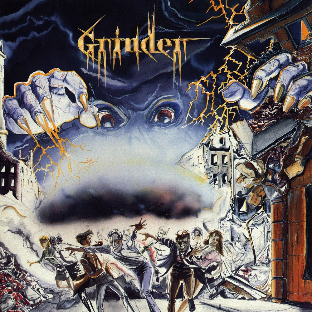 the album cover for Grinder - Dawn For The Living