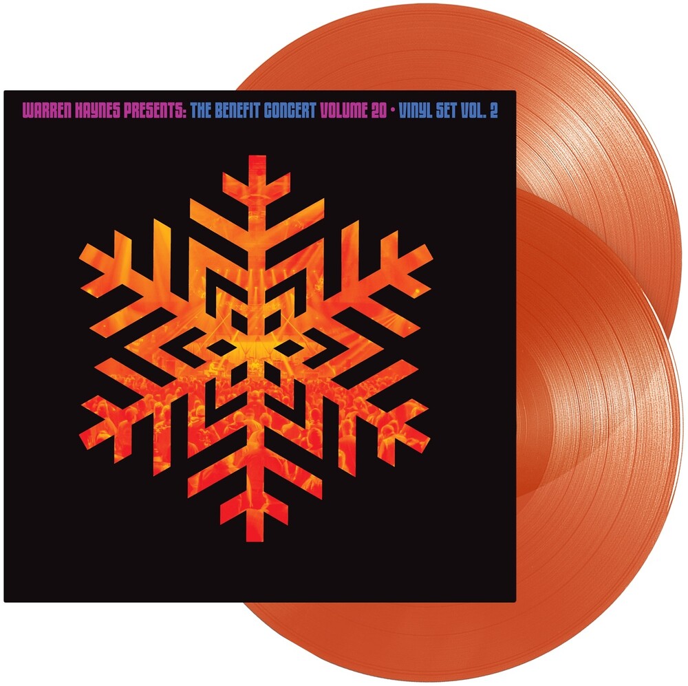 the album cover for Warren Haynes - Warren Haynes Presents: The Benefit Concert Volume 20 Vol. 2 [Orange 2LP]