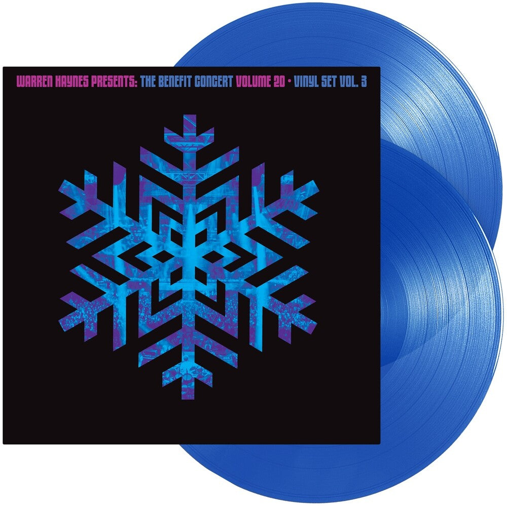the album cover for Warren Haynes - Warren Haynes Presents: The Benefit Concert Volume 20 Vol. 3 [Blue 2LP]