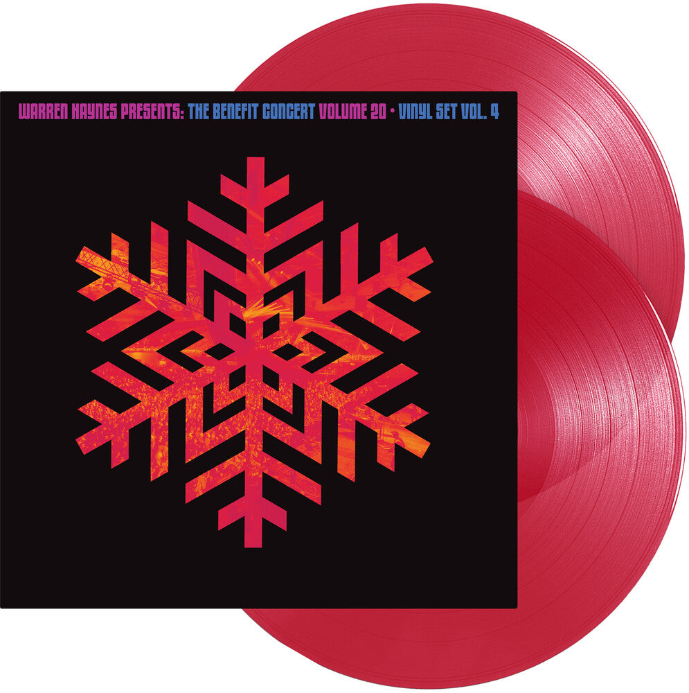 the album cover for Warren Haynes - Warren Haynes Presents: The Benefit Concert Volume 20 Vol. 4 [Red 2LP]