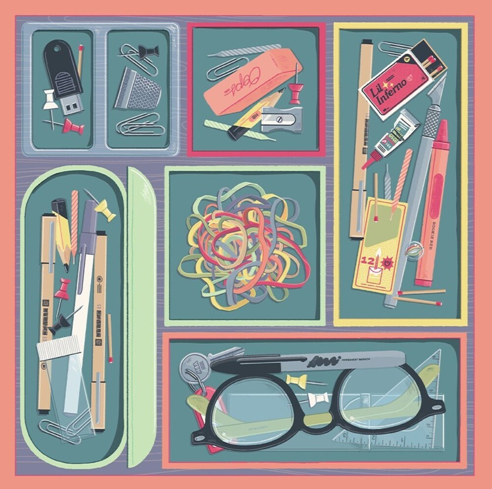 the album cover for Justin Karas - Little To The Left Vinyl Soundtrack - O.S.T.