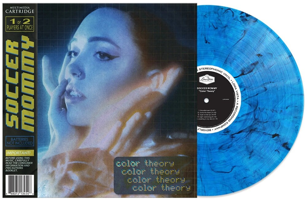 the album cover for Soccer Mommy - Color Theory [Blue Smoke LP]