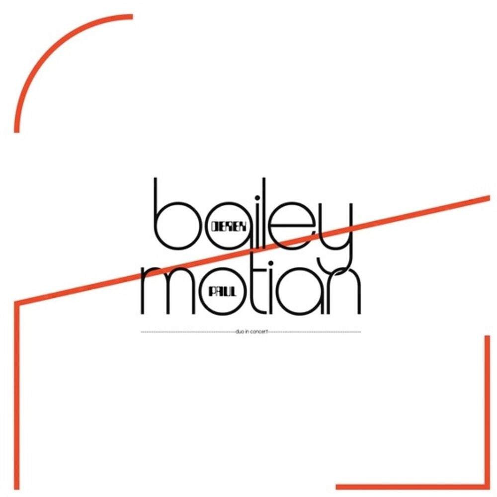 the album cover for Derek Bailey  / Motian,Paul - Duo In Concert