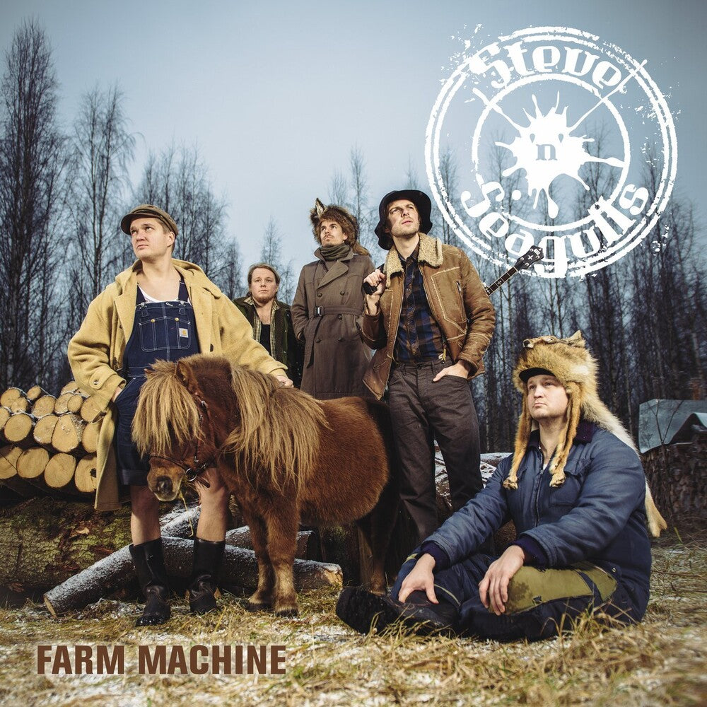the album cover for Steve ‘n’ Seagulls - Farm Machine