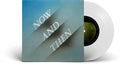the album cover for The Beatles - Now and Then [Clear 7in Vinyl Single]