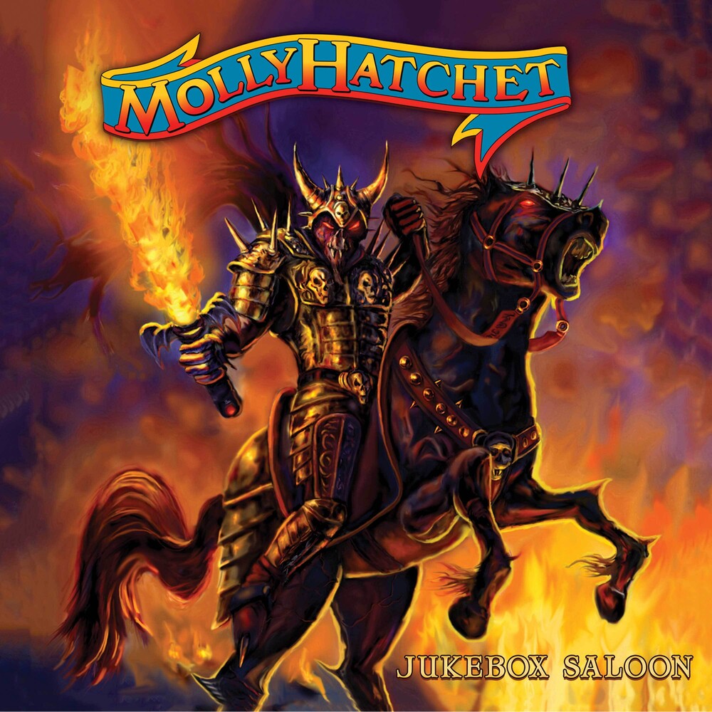 the album cover for Molly Hatchet - Jukebox Saloon
