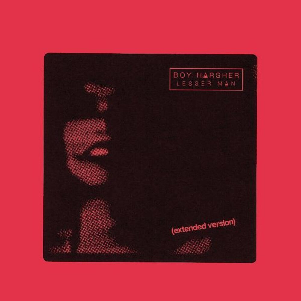 the album cover for Boy Harsher - Lesser Man [Clear Vinyl] [Limited Edition] (Exed) [Indie Exclusive]