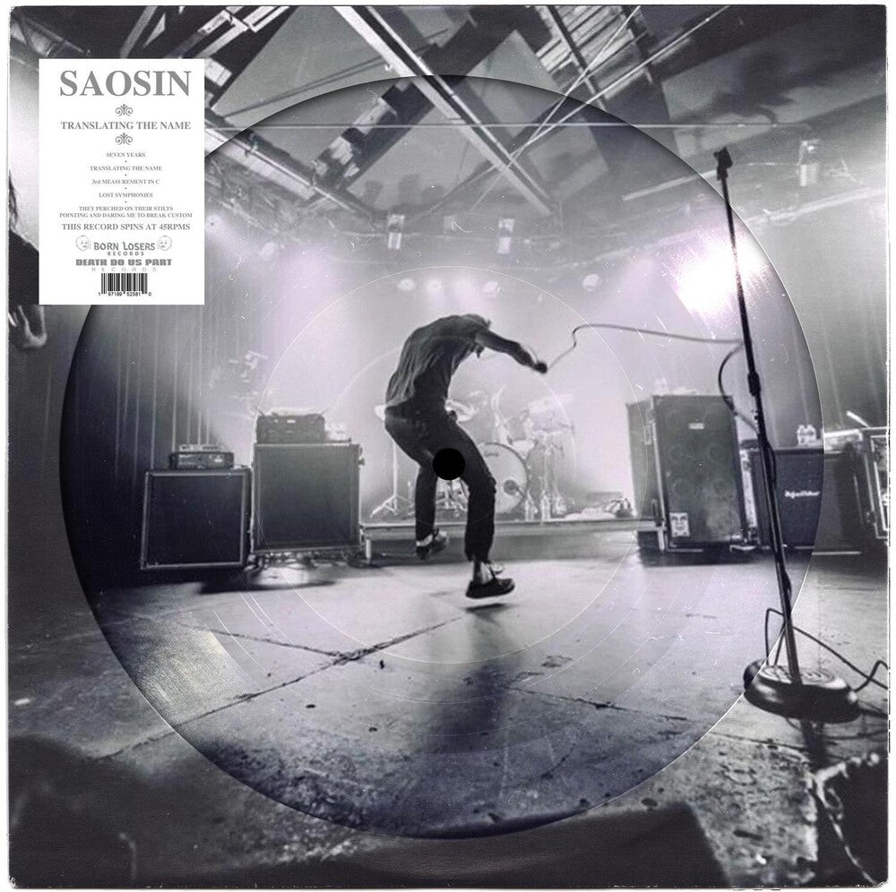 the album cover for Saosin - Translating the Name: 20th Anniversary [Limited Edition Picture Disc LP]
