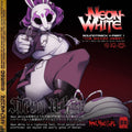 the album cover for Machine Girl (Colv) (Purp) (Red) (Spla) - Neon White Part 1 Wicked Heart - O.S.T. [Colored Vinyl]