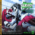 the album cover for Machine Girl (Blue) (Colv) (Grn) (Spla) - Neon White Part 2 The Burn That Cures - O.S.T.