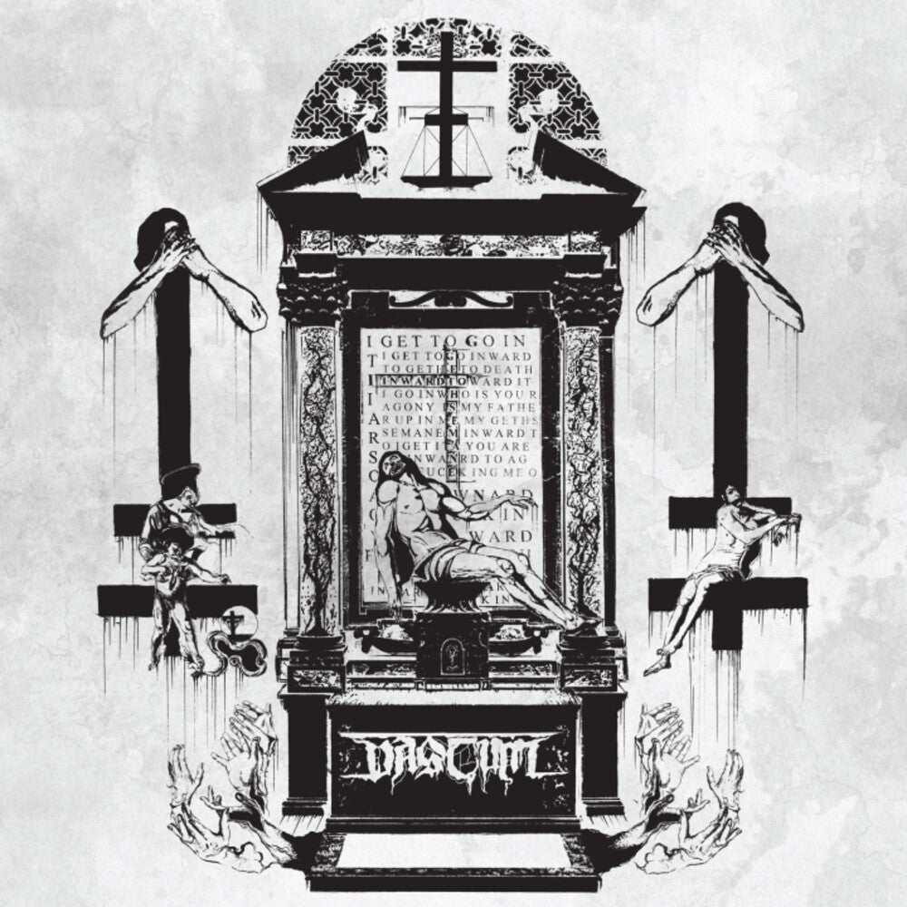 the album cover for Vastum - Inward To Gethsemane