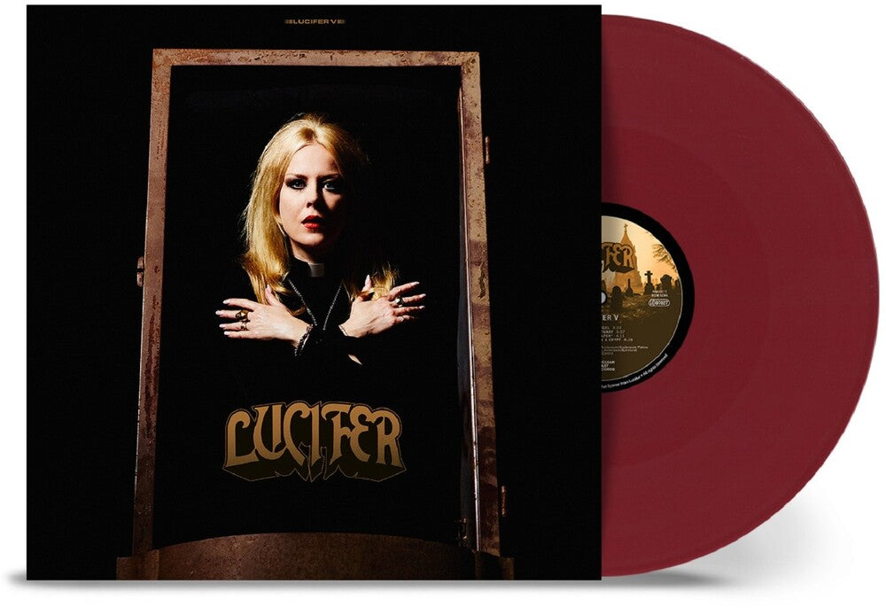 the album cover for Lucifer - Lucifer V - Oxblood [Colored Vinyl] (Gate)