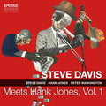 the album cover for Steve Davis - Steve Davis Meets Hank Jones 1