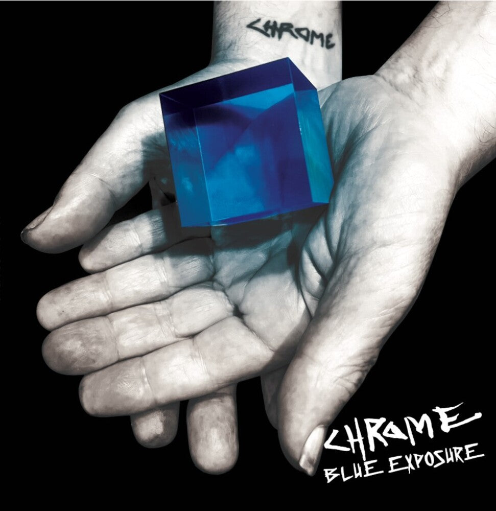 the album cover for Chrome - Blue Exposure - Blue (Blue) [Colored Vinyl]