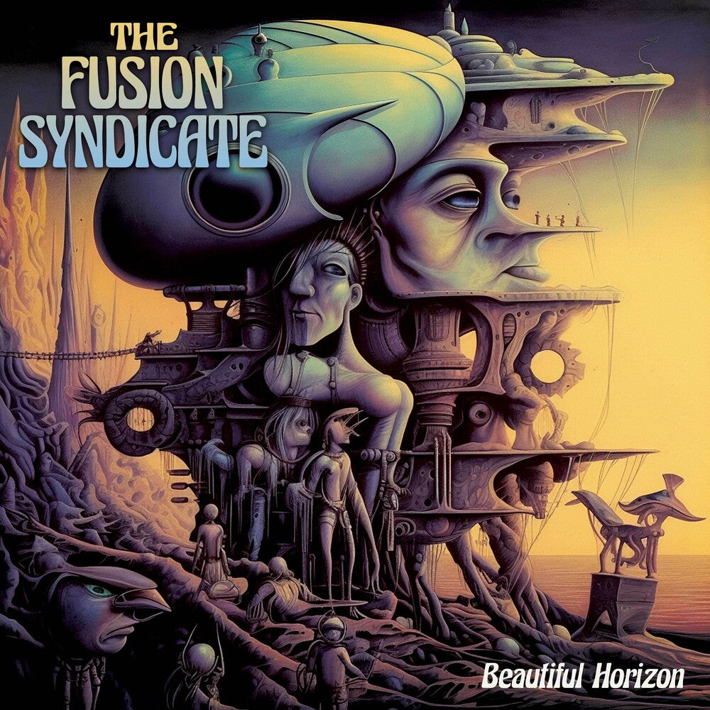 the album cover for Fusion Syndicate - Beautiful Horizon - Coke Bottle Green [Colored Vinyl] (Grn)