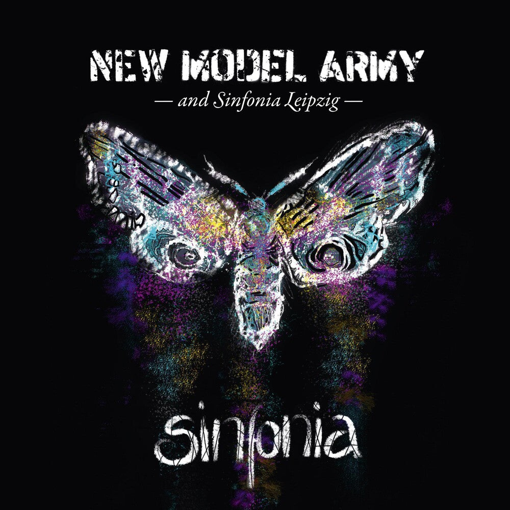 the album cover for New Model Army - Sinfonia (W/Book) (W/Dvd) (Gate) [Limited Edition]