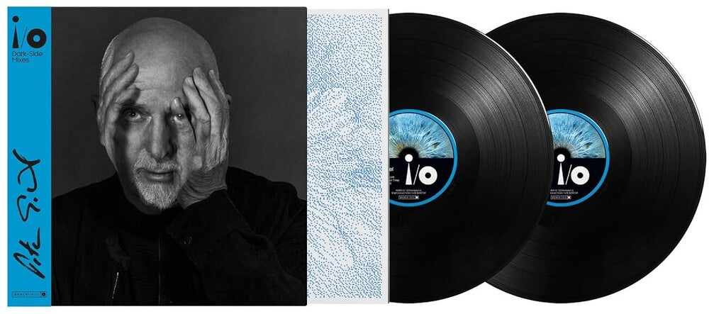 the album cover for Peter Gabriel - i/o [Dark-Side Mix 2LP]
