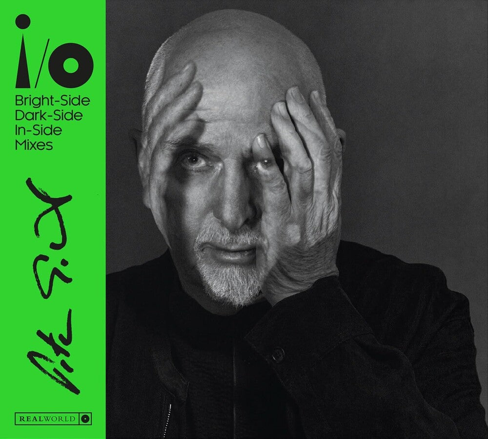 the album cover for Peter Gabriel - i/o [2CD + Dolby Atmos Blu-ray]