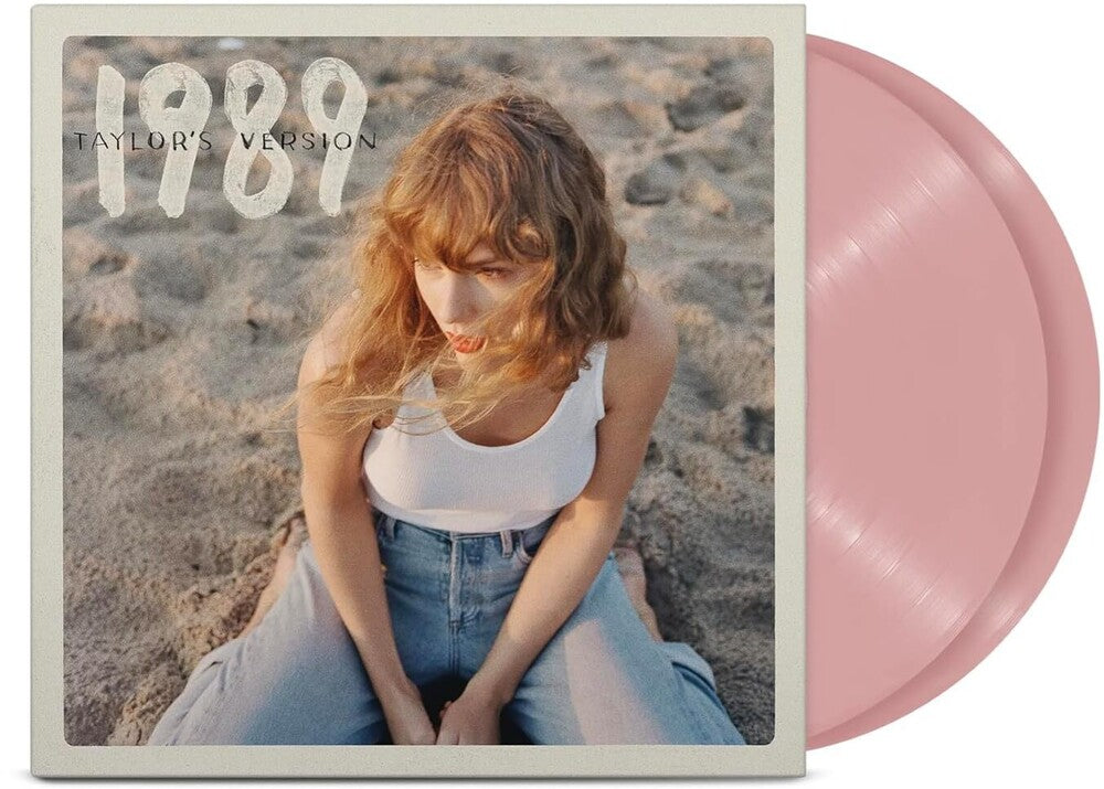the album cover for Taylor Swift - 1989: Taylor's Version [Rose Garden Pink Edition 2LP]