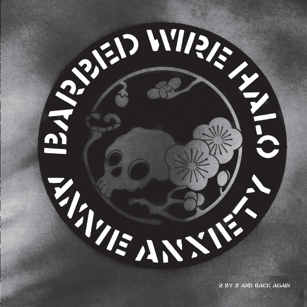 the album cover for Annie Anxiety - Barbed Wire Halo