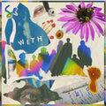 the album cover for Sylvan Esso - WITH [Violet/Sea Blue 2 LP] 